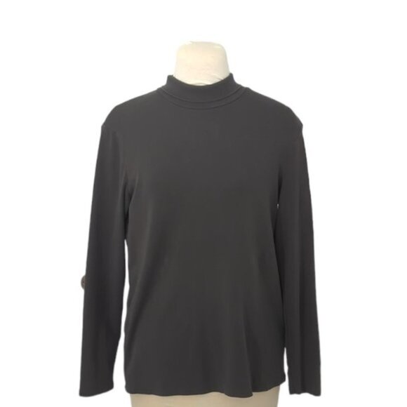 Uniqlo Stretch Cotton Turtleneck Shirt - Picture 1 of 5